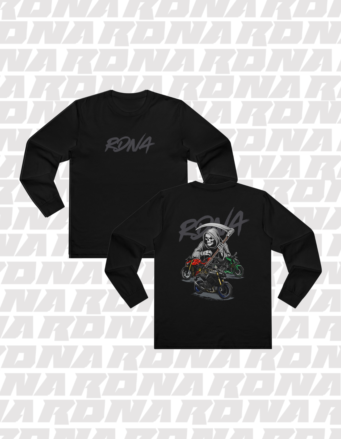 Grim long-sleeve Tee - Nakeds!