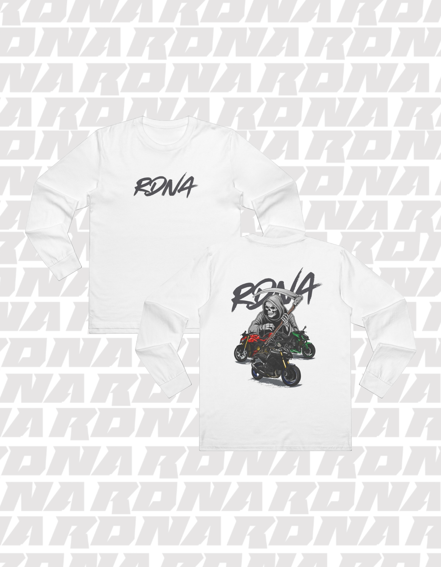 Grim long-sleeve Tee - Nakeds!